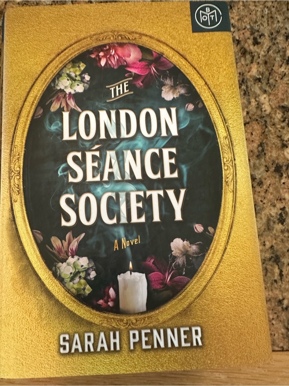 Sarah Penner The London Séance Society Hardcover Novel - Gold Cover
